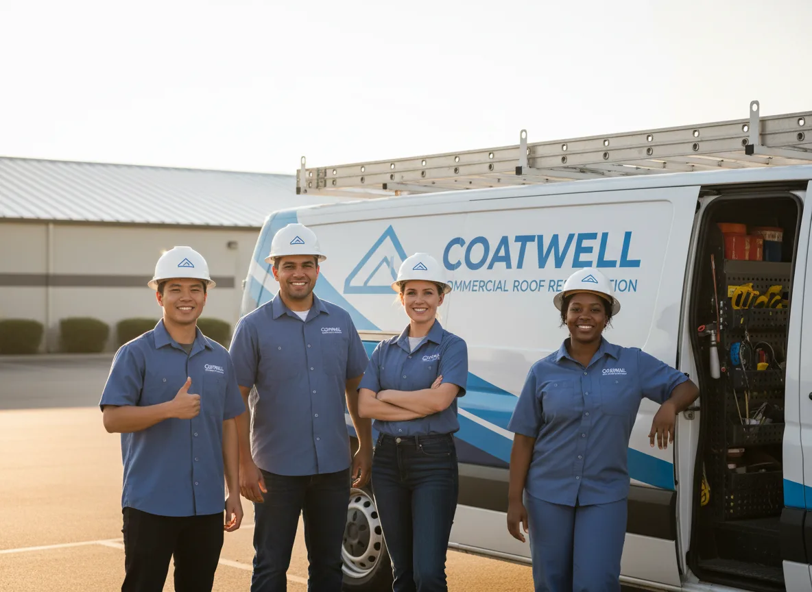 Commercial roof coating company in Royalton, IL